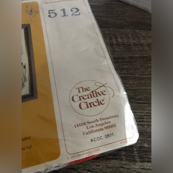 1979 The Creative Circle Crewel Kit - Picture 3 of 9